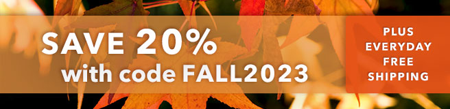 Save 20% with code FALL2023 + everyday free shipping