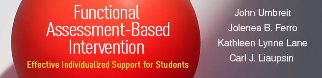 Functional Assessment-Based Intervention: Effective Individualized Support for Students