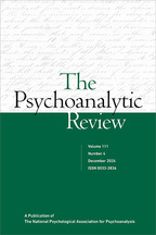 The Psychoanalytic Review: The Official Journal of the National Psychological Association for Psychoanalysis