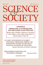 Science & Society - Executive Editor: Julio HuatoEditor Emeritus: David Laibman