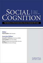 Social Cognition: The Official Journal of the International Social Cognition Network