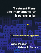 Treatment Plans and Interventions for Insomnia: A Case Formulation Approach