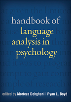 Handbook of Language Analysis in Psychology