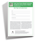 Early Start Denver Model Curriculum Checklist for Infants and Young Autistic Children - Sally J. Rogers and Geraldine Dawson