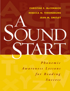A Sound Start: Phonemic Awareness Lessons for Reading Success