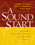 A Sound Start - Christine E. McCormick, Rebecca N. Throneburg, and Jean M. Smitley