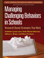 Managing Challenging Behaviors in Schools: Research-Based Strategies That Work