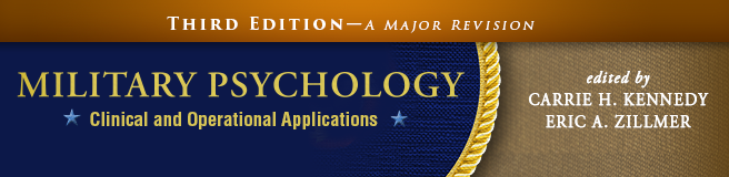 Military Psychology: Third Edition: Clinical and Operational Applications